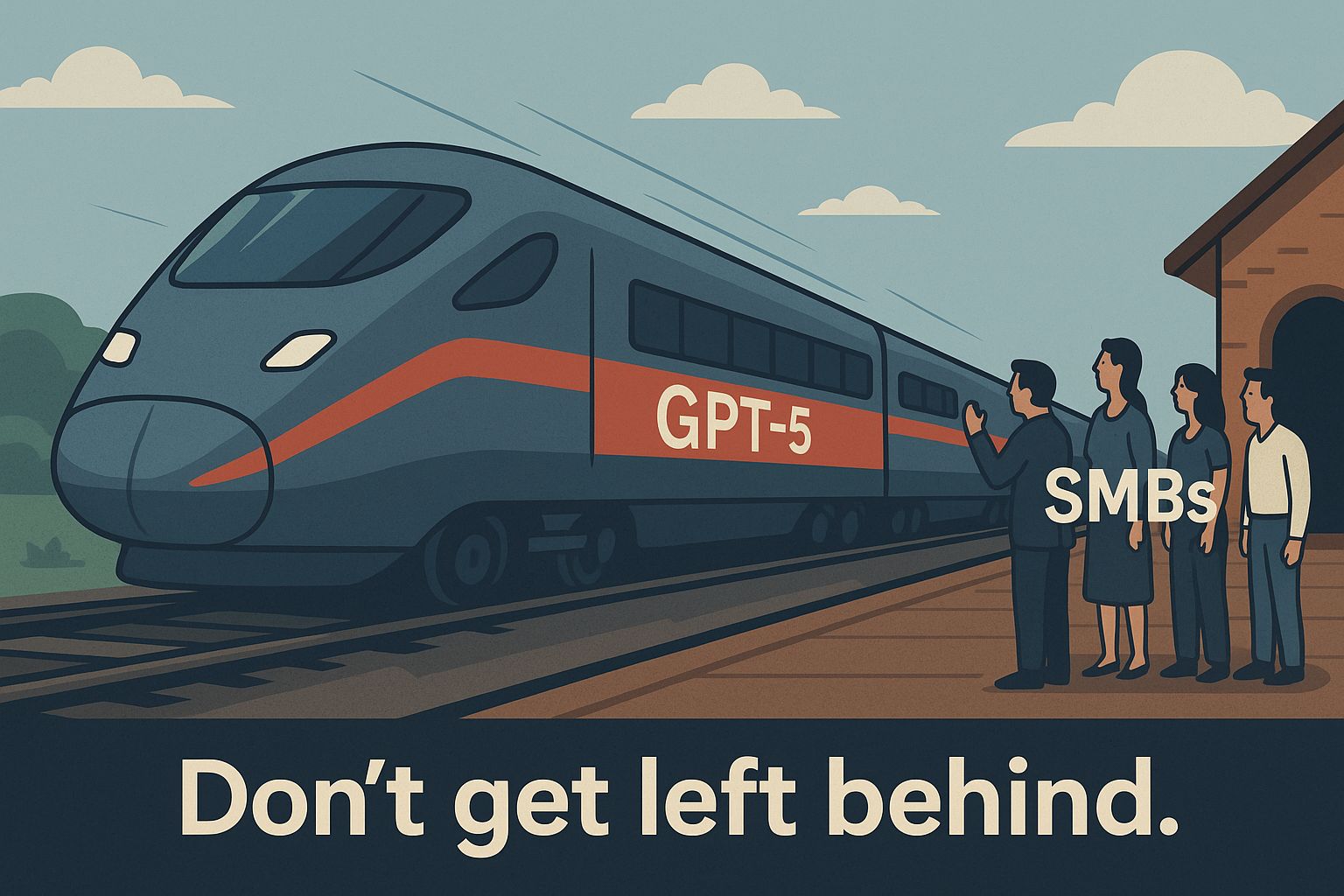 An abstract image representing the GPT-5 AI model.